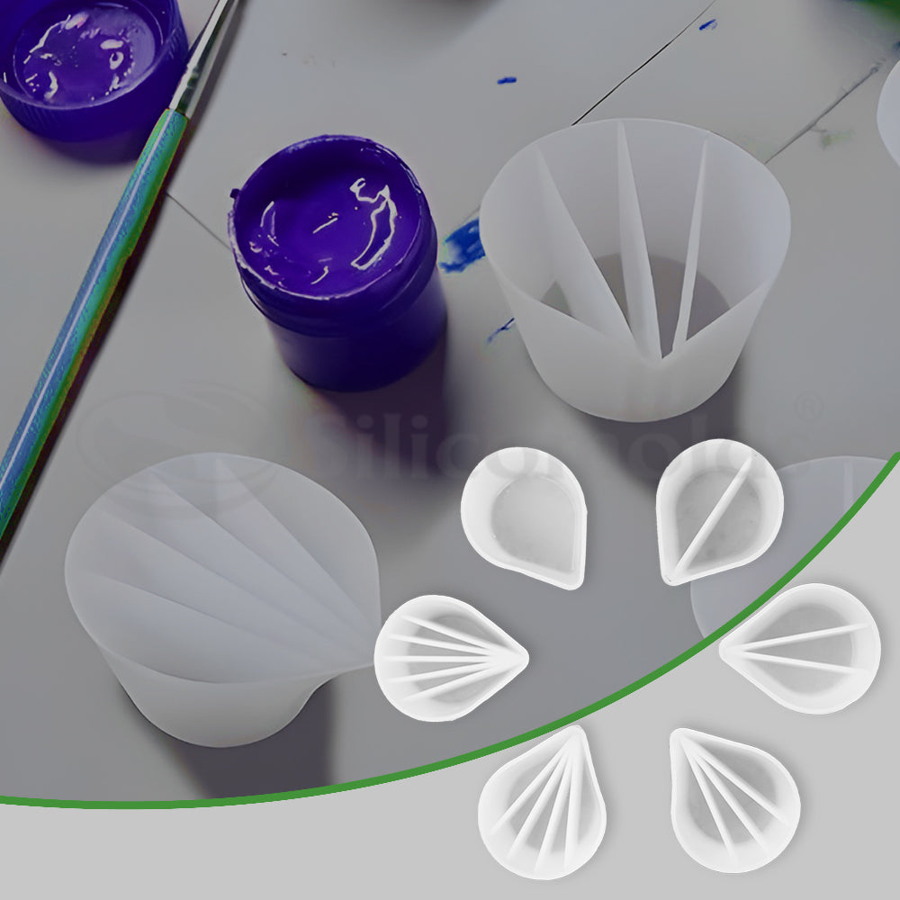 SILICOMOLDS - POURING CUPS - SET OF 6 - URP187- RM